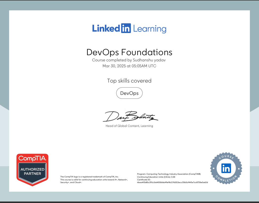 Linux Essentials certificate